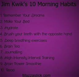 Go On A Bad Habit Diet For 30 Days 1 Jim Kwik 10 Morning Habits